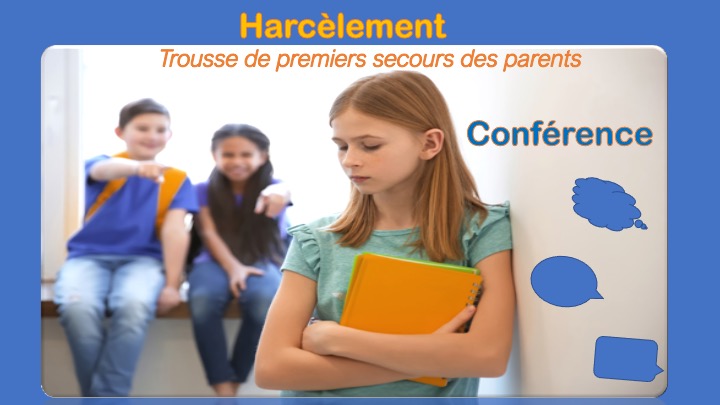 Conférence pour les parents: “Trousse de secours des parents”